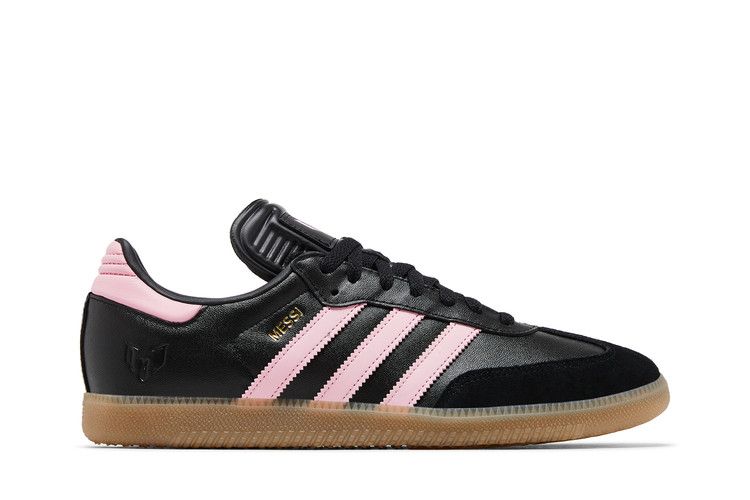 adidas Samba Messi Black Gold Metallic — foto 2