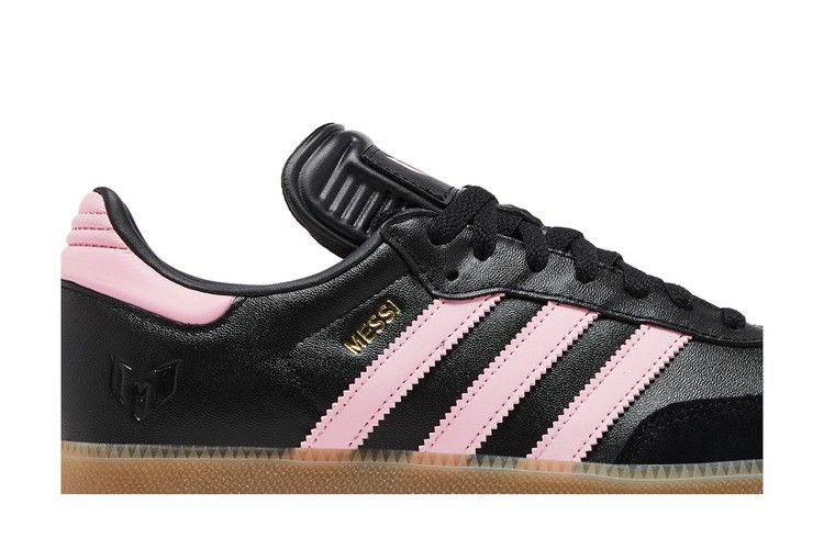 adidas Samba Messi Black Gold Metallic — foto 3