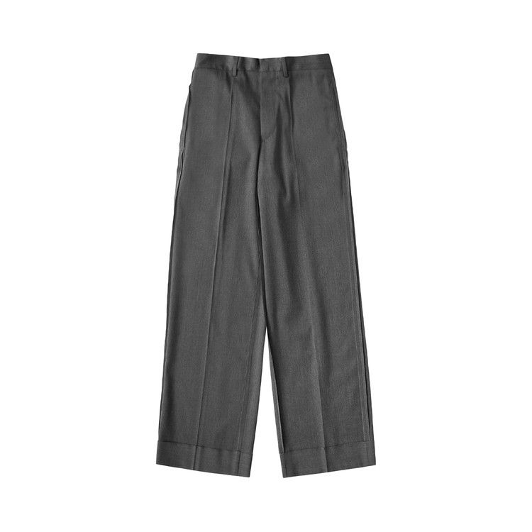 MM6 Maison Margiela Tailored Wool Pants 'Dark Grey Melange' — foto 2