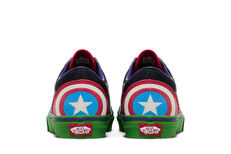 Buy Marvel x Old Skool 'Avengers' - VN0A38G1U3V | GOAT