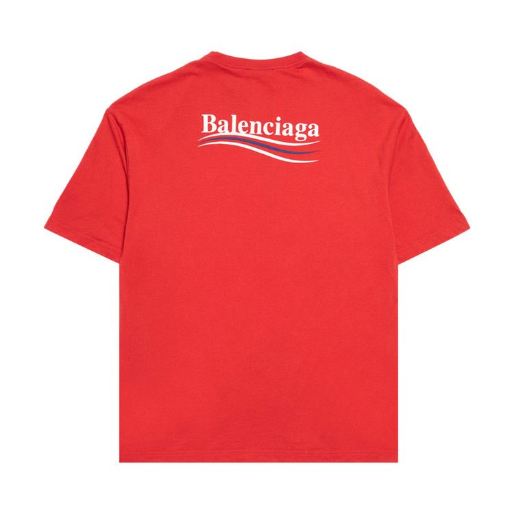 Balenciaga Political Campaign T-Shirt Red