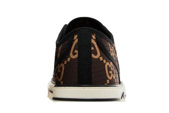 Buy Gucci Tennis 1977 Low 'GG Monogram - Ebony Beige' - 771461