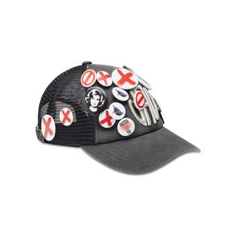 Buy VAQUERA Baseball Hat With Pins 'Black' - VAQ09K205 | GOAT