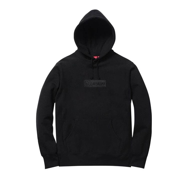 Buy Supreme Box Logo Pullover Hoodie 'Black' - 00052 1FW1404SBLPHB