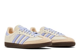 Buy Wmns Samba OG 'Cream White Violet' - JI2678 | GOAT