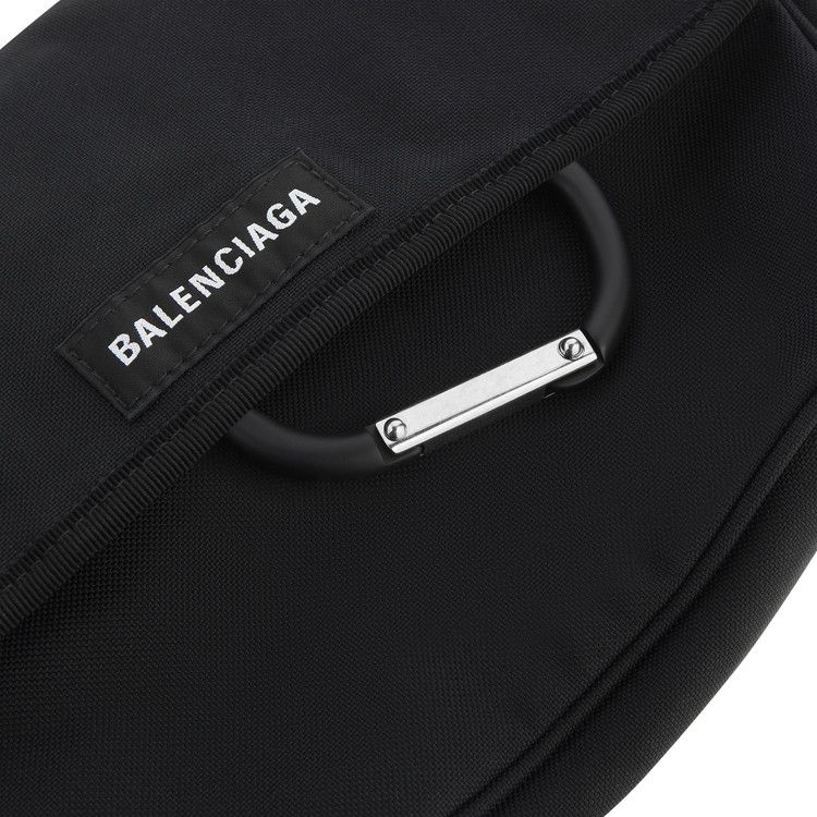 Balenciaga Explorer Flap Messenger Bag Black