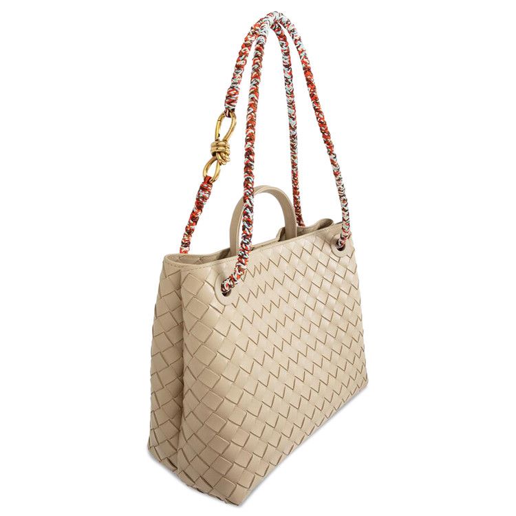 Bottega Veneta Medium Andiamo Bag Beige