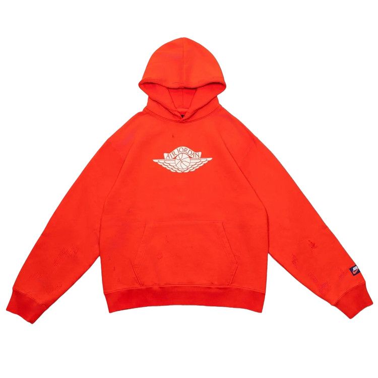 Air Jordan Rare Air Fleece Pullover Hoodie 'Chile Red' — foto 2