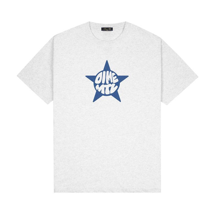 【DIME】Final T-Shirt / Ash Dime Men's Final T-Shirt in Ash Dime