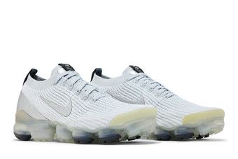 nike air vapormax flyknit 3 white reflect silver