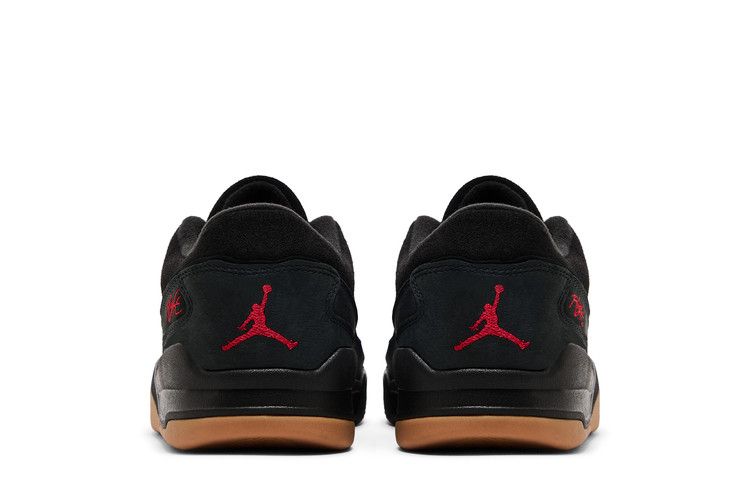 Air Jordan Flight Court Black Red Gum