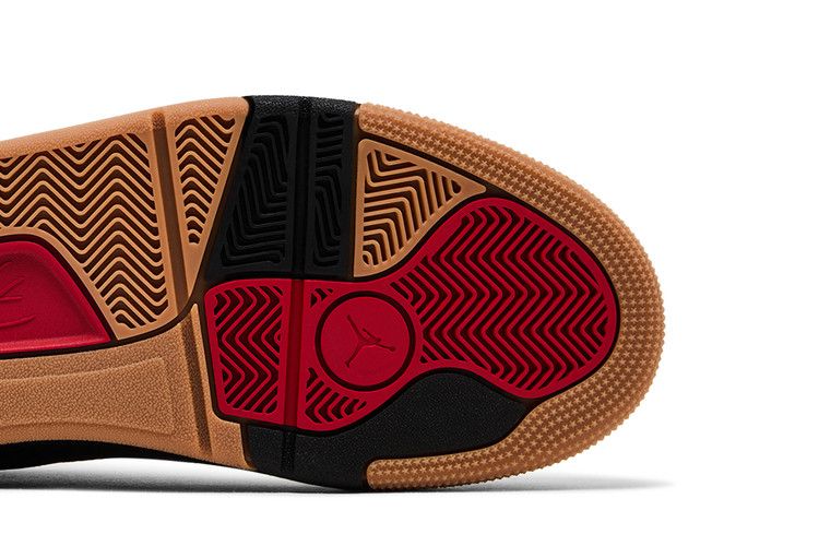 Air Jordan Flight Court Black Red Gum