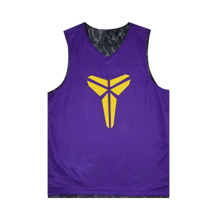 Nike Kobe Dri-Fit Standard Issue Reversible Basketball Jersey Black/Field Purple/Amarillo