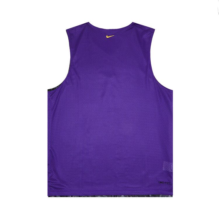 Nike Kobe Dri-Fit Standard Issue Reversible Basketball Jersey Black/Field Purple/Amarillo