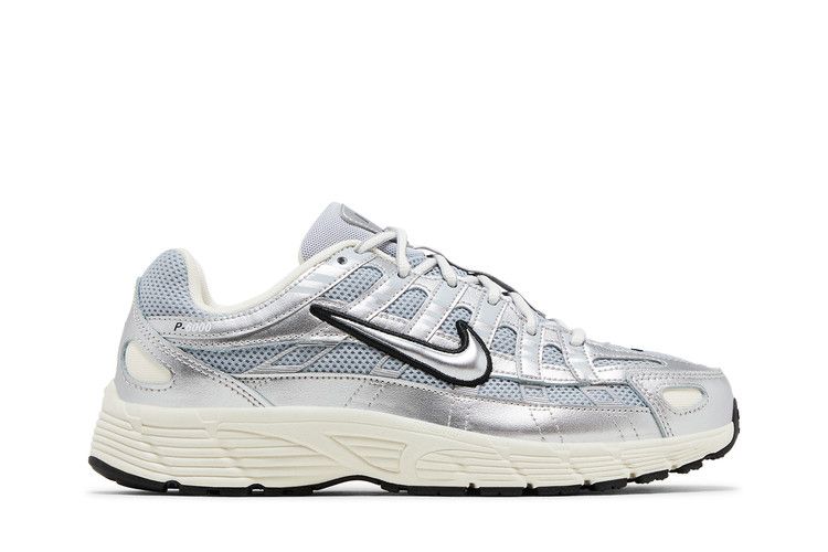 Nike P-6000 Metallic Silver Black (GS) — foto 2