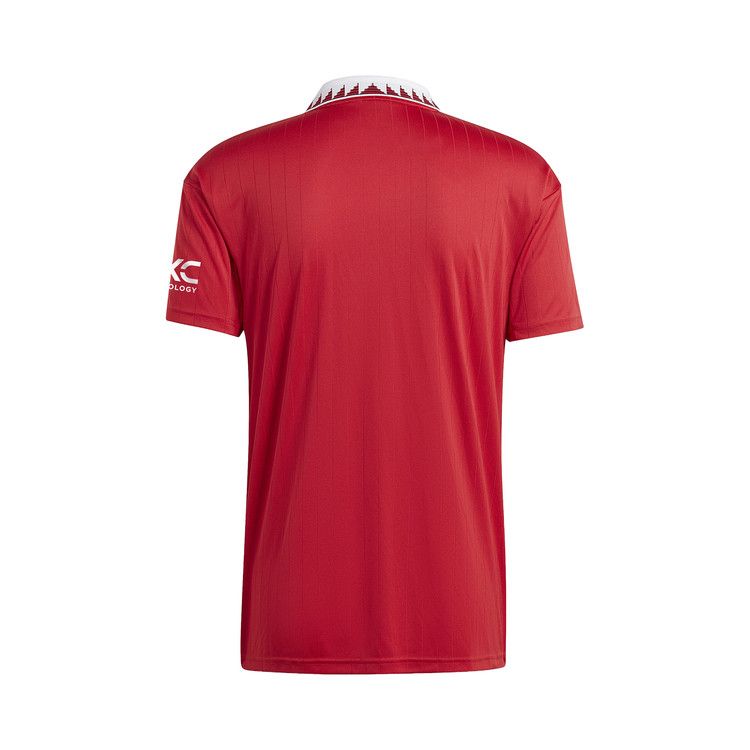 adidas Manchester United Fan Edition Soccer/Football Short Sleeve Red T-Shirt — foto 3