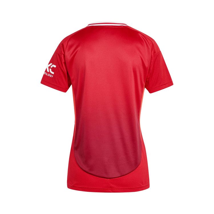 Adidas MANCHESTER UNITED 24/25 HOME JERSEY Soccer Jersey Women's Red — foto 3