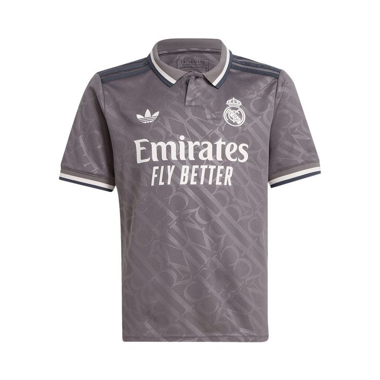 (GS) adidas Real Madrid 24/25 Third Jersey 'Grey' — foto 2