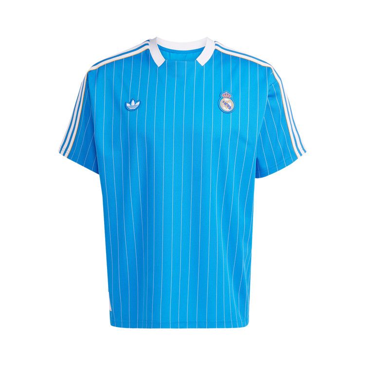 adidas Real Madrid Terrace Icons Jersey Blue Bird White — foto 2