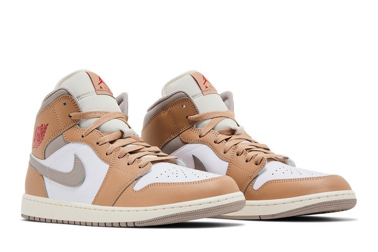 Air Jordan 1 Mid 'hemp White'