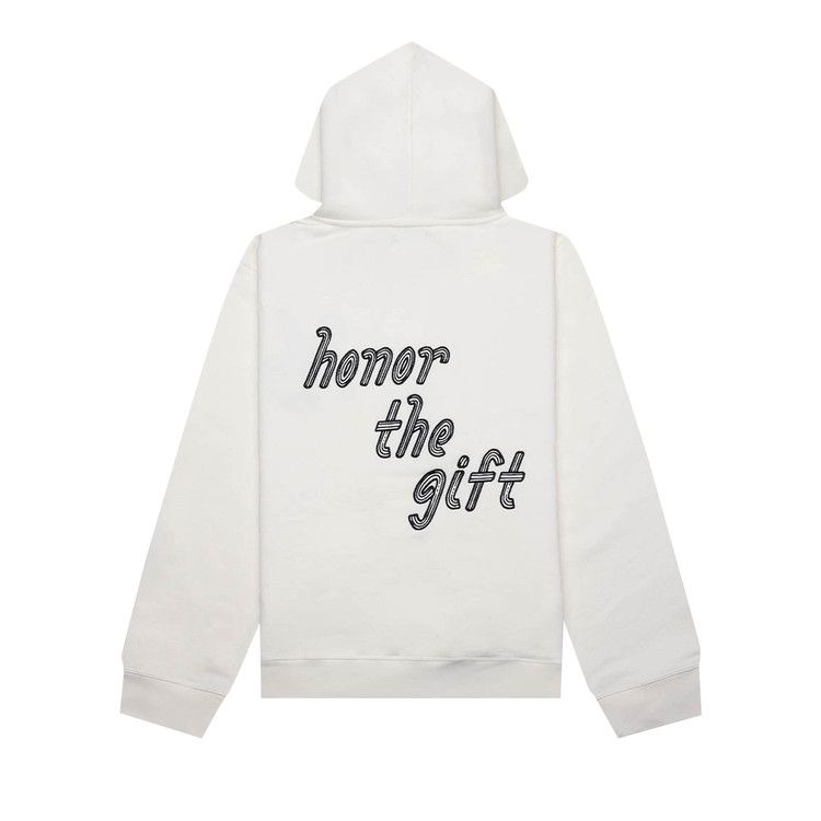 Honor The Gift Cursive Honor Hoodie 'Bone' — foto 3