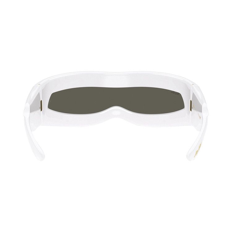 Ray-Ban X A$Ap Rocky Ultra-Wrap 001 Sunglasses White/Gold