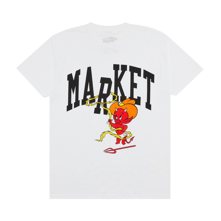 Market Hot Stuff Cowboy Arc T- Shirt 'white'