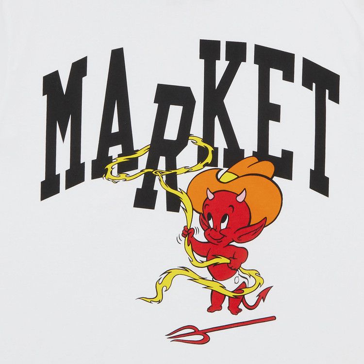 Market Hot Stuff Cowboy Arc T- Shirt 'white'