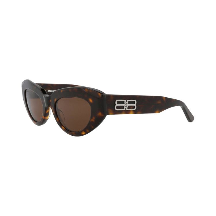 Balenciaga Cat Eye Sunglasses Havana/Brown