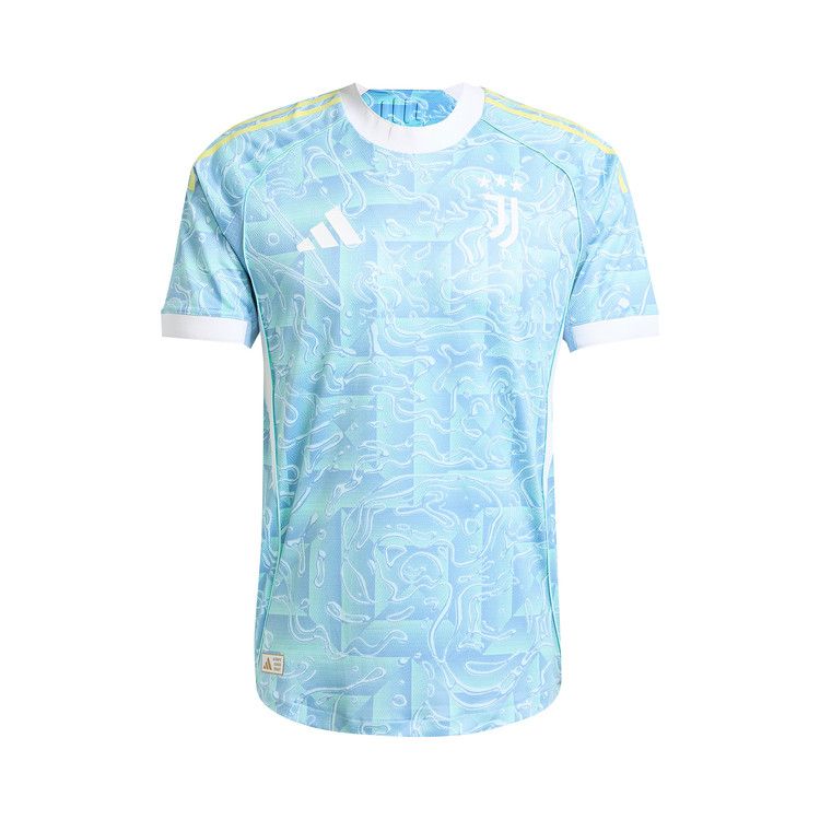 adidas Juventus 25/26 Away Authentic Jersey 'Ash Blue' — foto 2