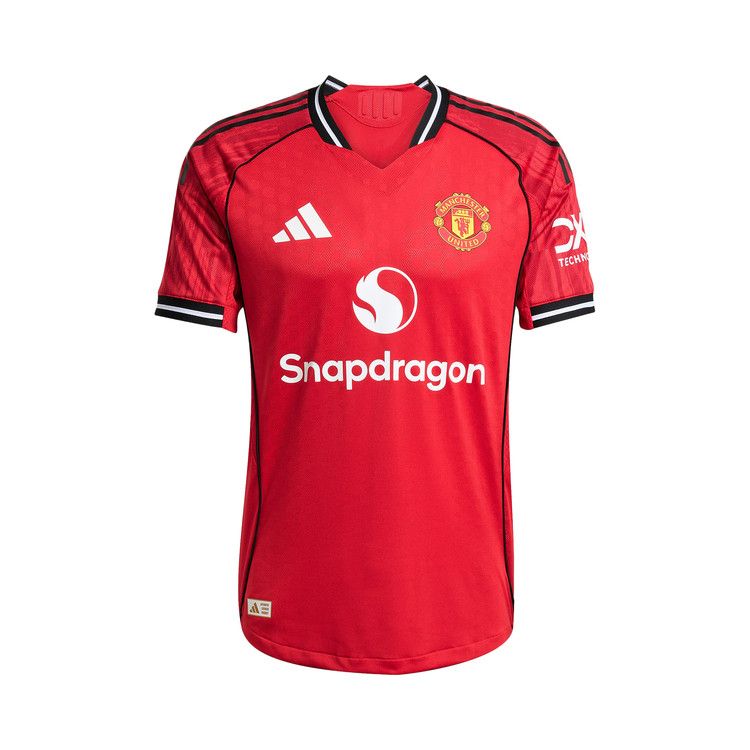 adidas 25/26 Home Authentic Jersey Manchester United Mufc Red — foto 2