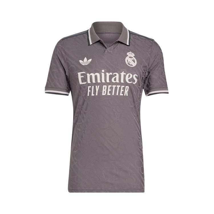 adidas Real Madrid 24/25 Third Authentic Jersey 'Grey' — foto 2