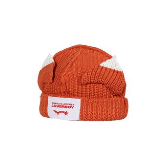 Buy Charles Jeffrey Loverboy Chunky Ears Beanie 'Orange