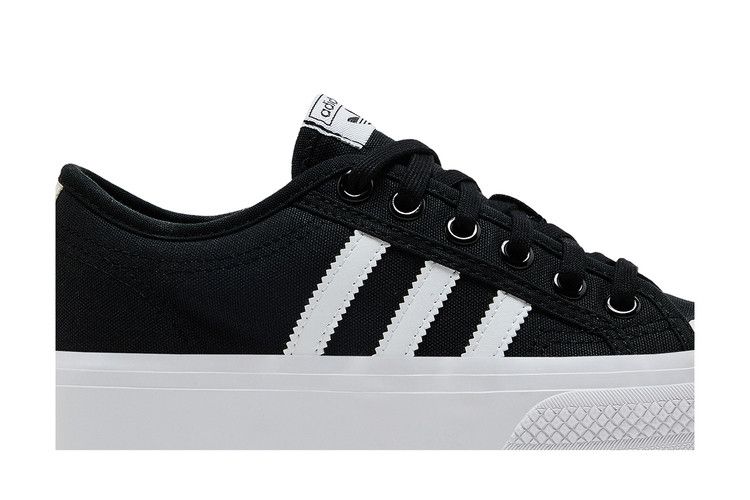 adidas gazelle silver green womens Court Platform CLN Shoes Core Black / Cloud White / Core Black   Sportamore.com