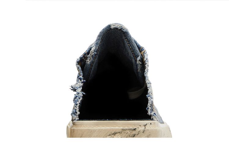 Balenciaga Paris Sneaker Mule Destroyed - Denim