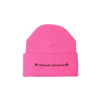 Buy Chrome Hearts Triple Cross Beanie 'Pink' - 01383 1SS2507CHTCBP