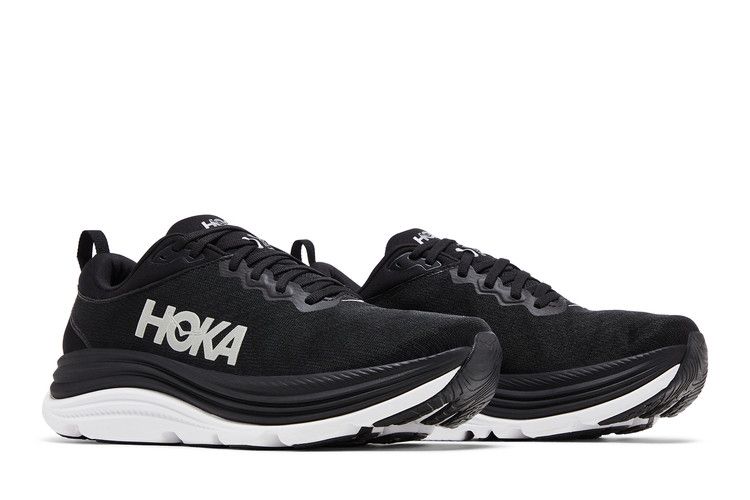 Hoka Gaviota 5 Black White