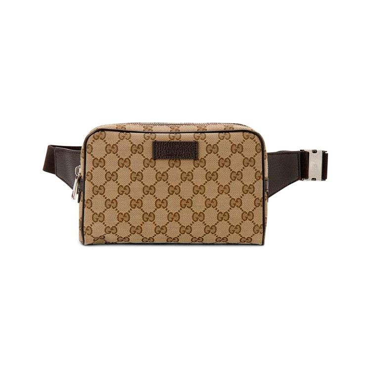 Gucci Gg Supreme Belt Bag 'beige/Black'