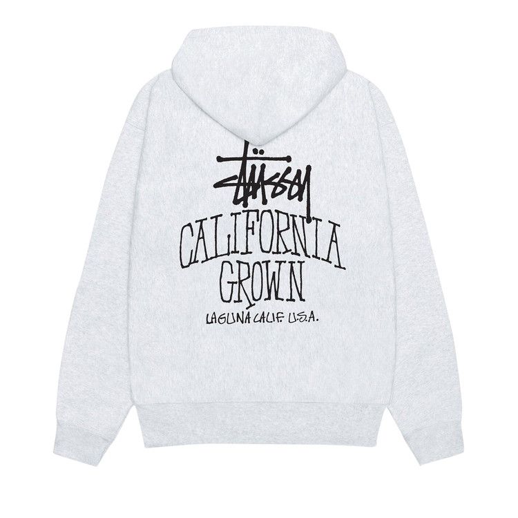 Buy Stussy Cali Grown Zip Hoodie 'Ash Heather' - 1975162 ASH | GOAT