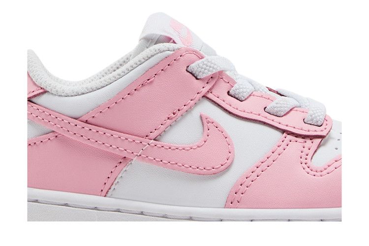 Nike Dunk Low White Medium Soft Pink (TD) — foto 3