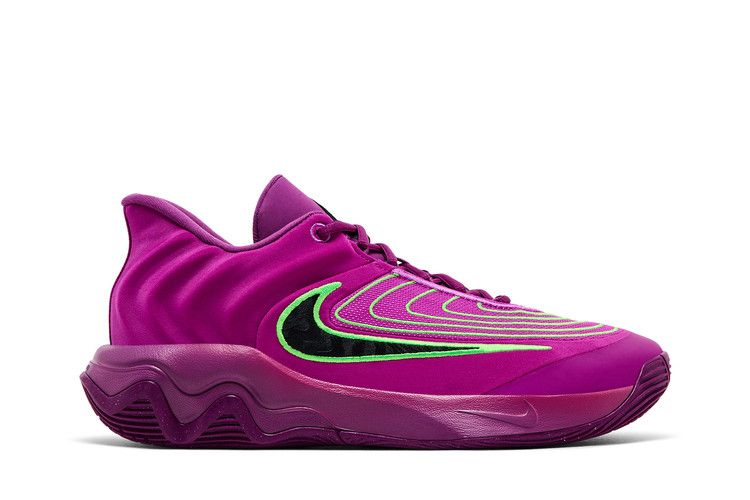 Nike Giannis Immortality 4 Hyper Violet Green Strike Bold Berry Black — foto 2