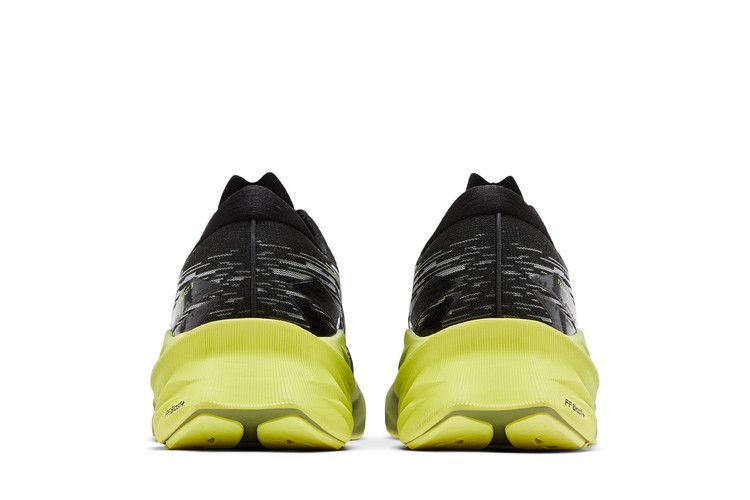 Asics Novablast 3 Black Dried Leaf Green