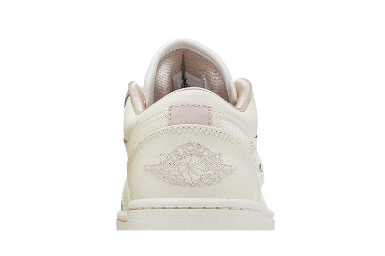 Wmns Air Jordan 1 Low 'sail Soft Pearl Sequins'