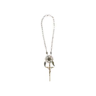90s jean paul gaultier ネックレス ロングブレスレット Buy Jean Paul Gaultier 90s Sample Cross Necklace 'Gold' - 03232