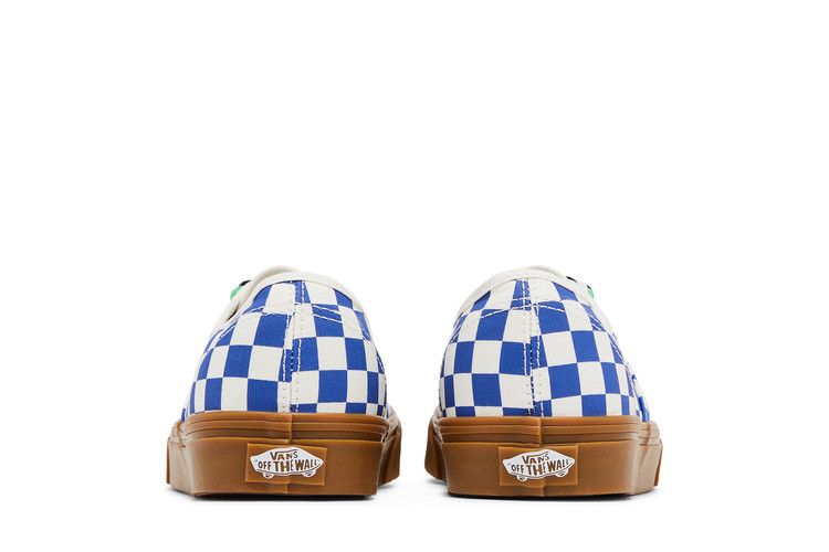 Authentic Checkerboard - Blue Gum Braided Laces