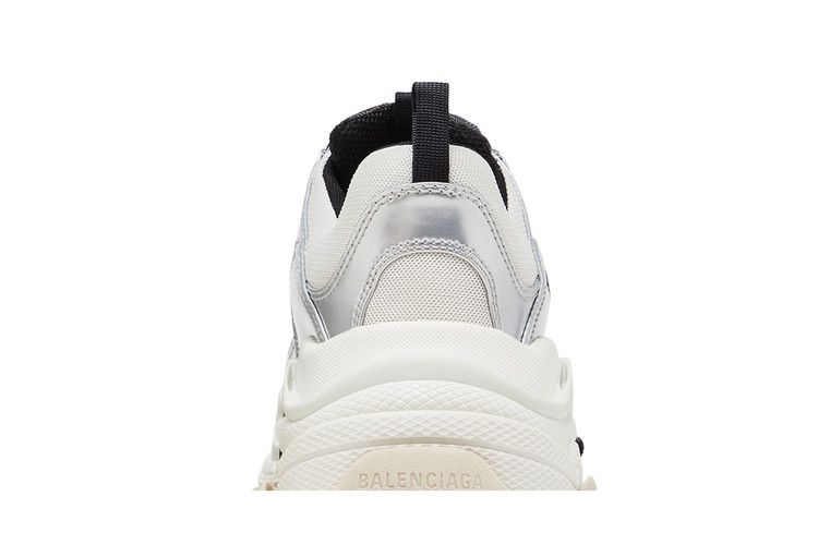 Balenciaga Triple S Sneaker Black White Silver