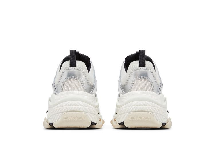 Balenciaga Triple S Sneaker Black White Silver