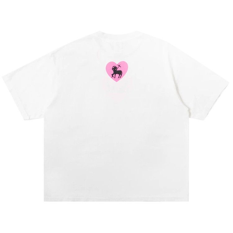 Buy SAINT Mxxxxxx Heart Saint Short-Sleeve Tee 'White' - SM HR1