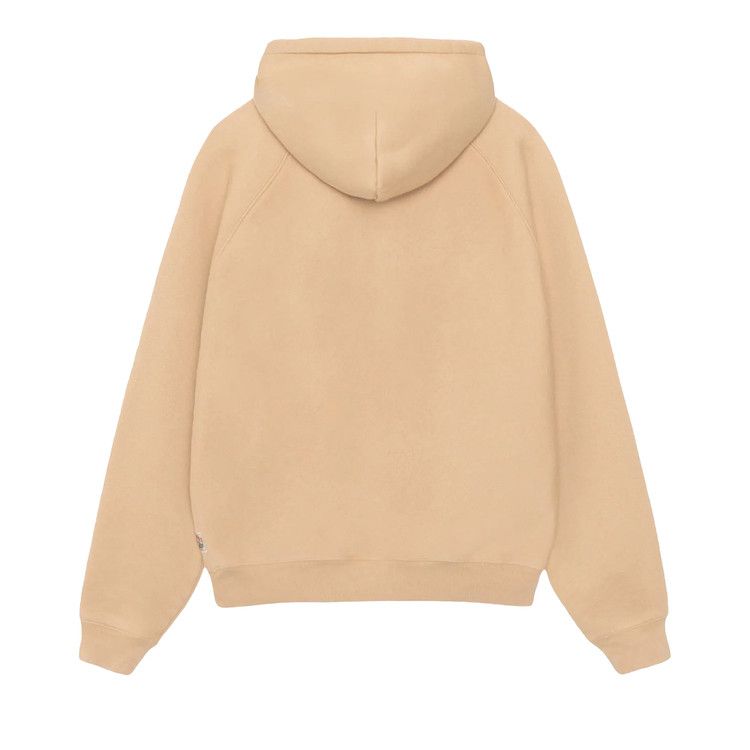 Stussy Relaxed Zip Hoodie Khaki