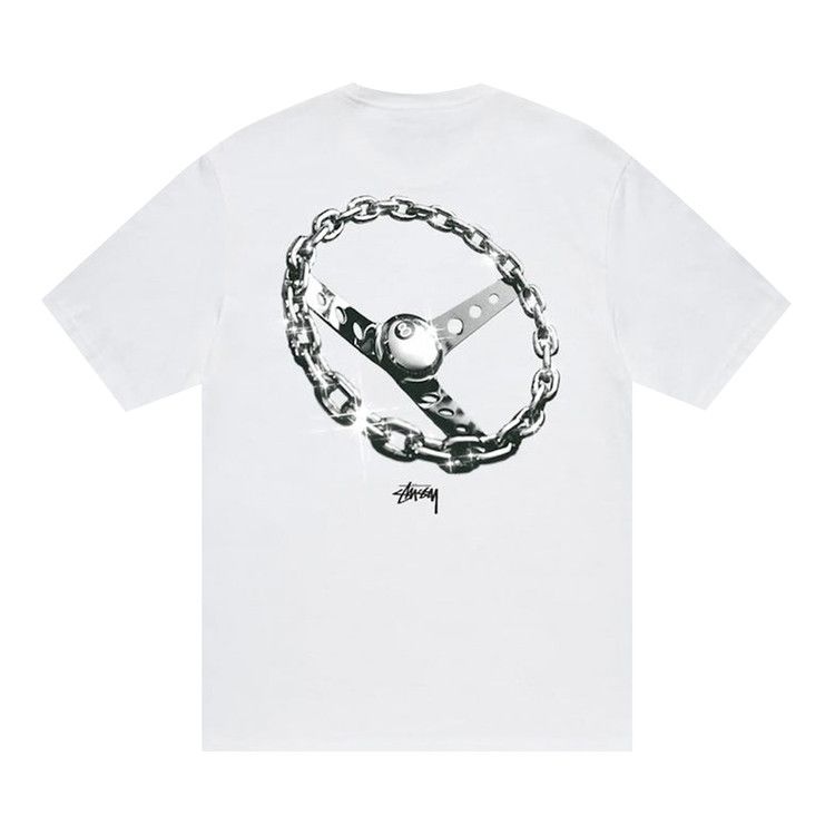 Stussy Chain-Link T-Shirt White